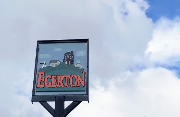 Egerton village sign